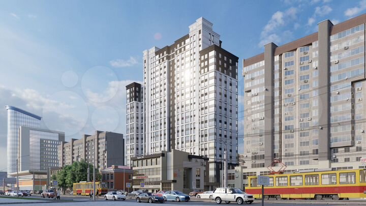 1-к. квартира, 45,9 м², 5/25 эт.