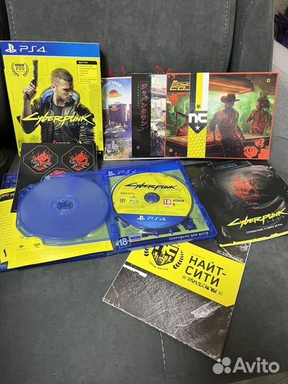 Cyberpunk 2077 ps4 диск