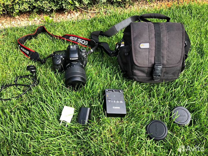 Фотоаппарат Canon EOS 80D Kit 18-55 EF-S 18-135mm