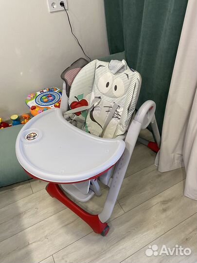 Стульчик для кормления chicco polly 2 start