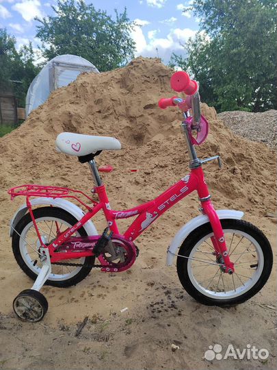 Детский велосипед четырехколесный 12