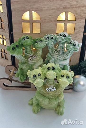 Мыло ручной работы дракон