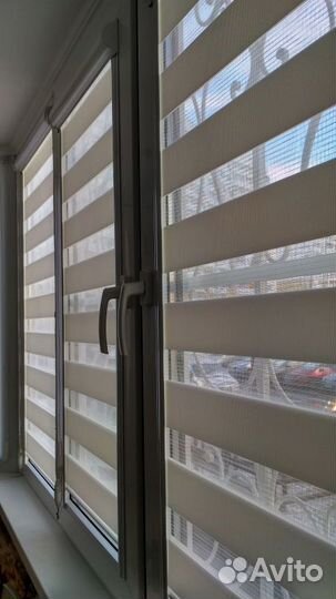 Рулонные шторы день ночь зебра M4905-E1479