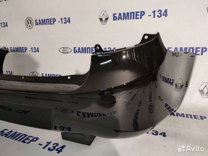 Бампер задний Лада Гранта седан черный