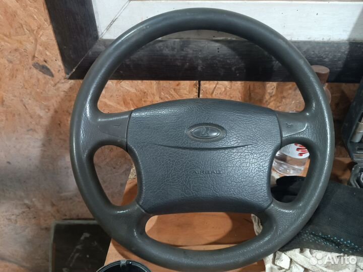 Руль priora 2 с подушкой