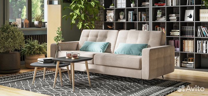 Диван на ножках