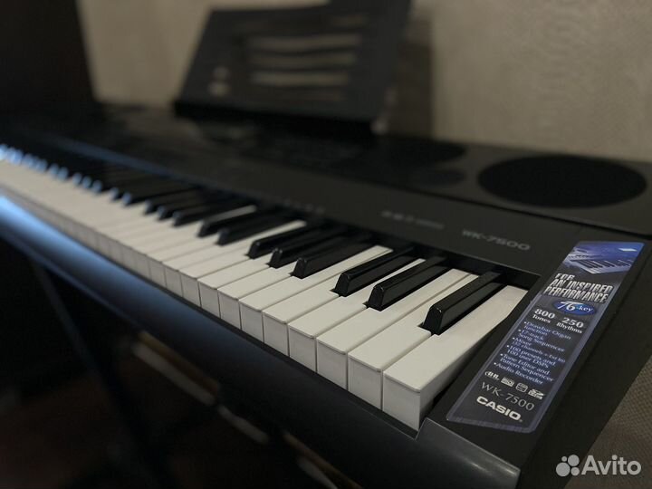 Цифровое пианино casio wk-7500
