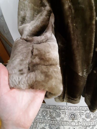 Шуба мутоновая 52 р