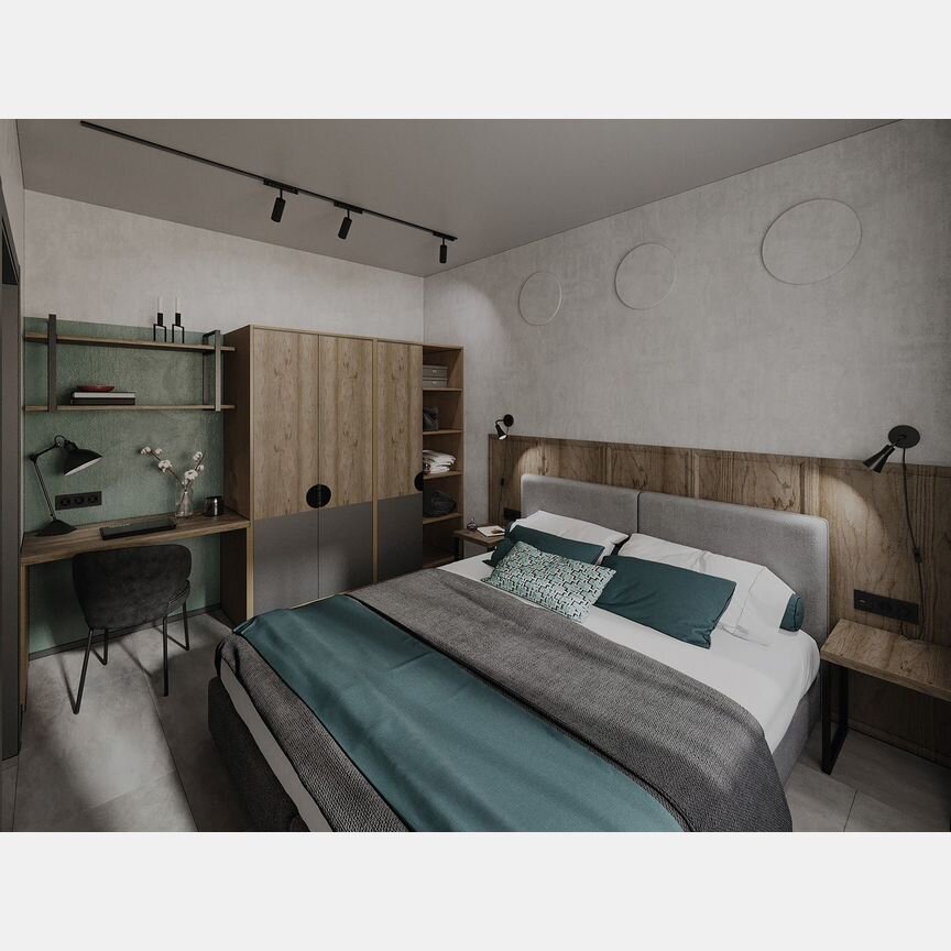 Апартаменты-студия, 35,6 м², 2/13 эт.