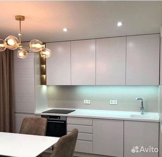 Уютные кухни на заказ мдф фасады