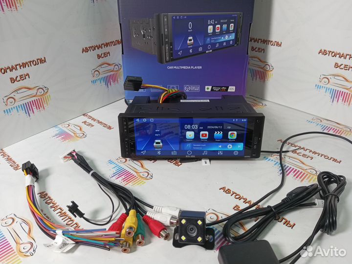 Магнитола Bos mini A659d 1din 2/32 Android Carplay