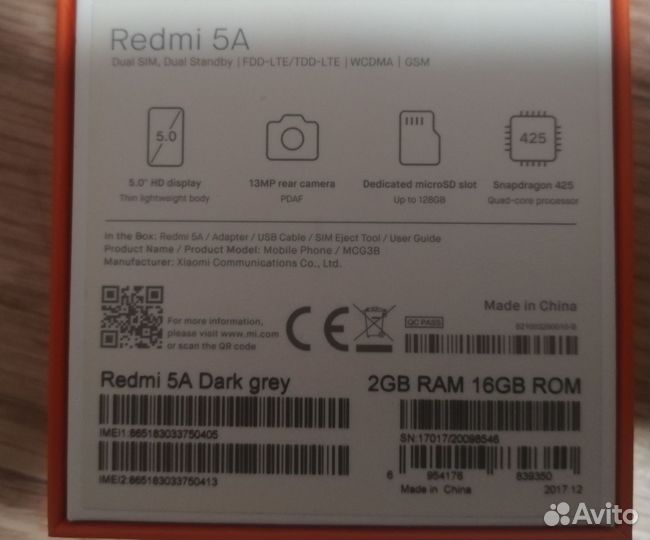 Xiaomi Redmi 5A