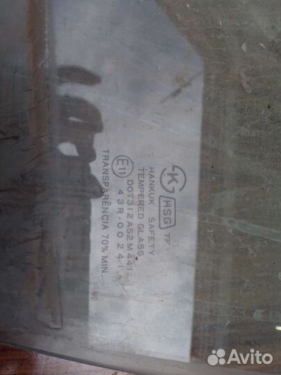 Стекло переднее левое на daewoo эксперо