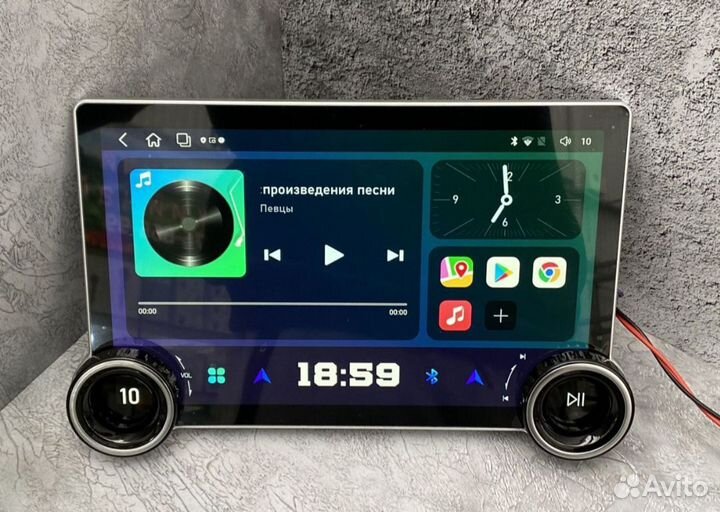 Магнитола android 2к 10 ядер 4+64гб