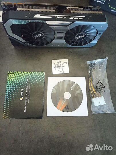 1080ti GTX на пломбах Palit Jetstream