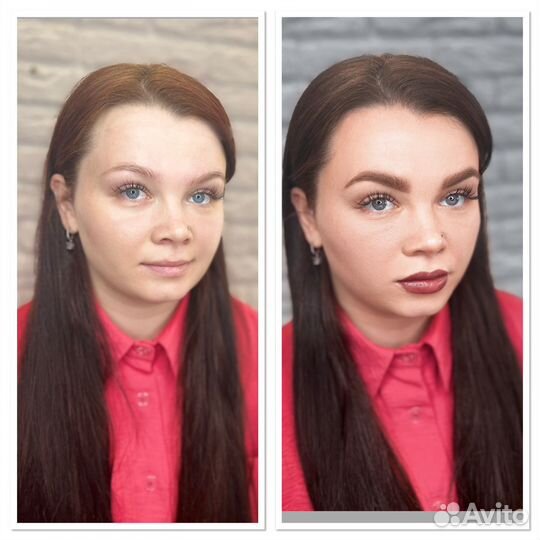 Перманентный макияж бровей губ и век Татуаж