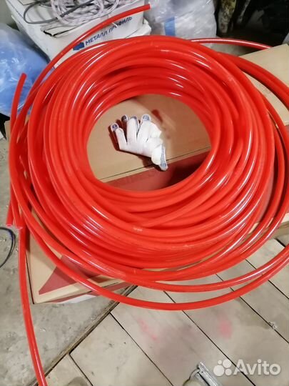 Труба для теплого пола остатки