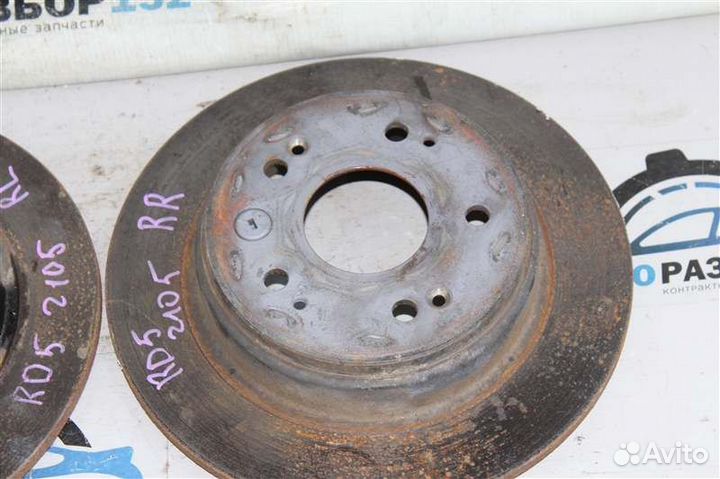 Суппорт тормозной задний Honda Cr-V RD5 K20A