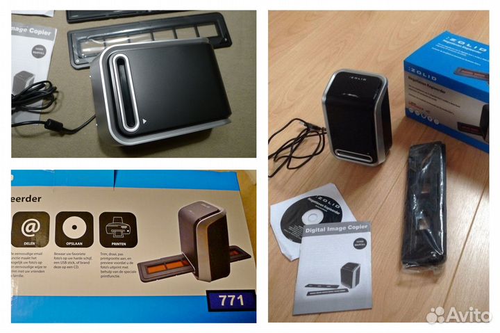 Сканеры Silvercrest + Zolid сканер слайдов