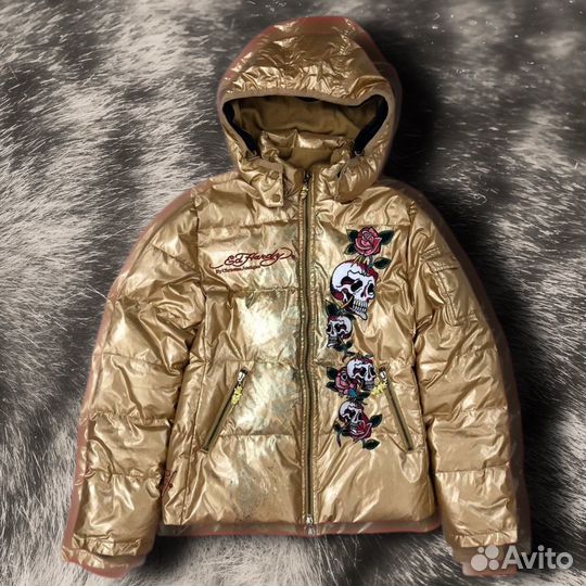 Пуховик ed hardy