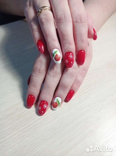 Маникюр/педикюр/гель лак