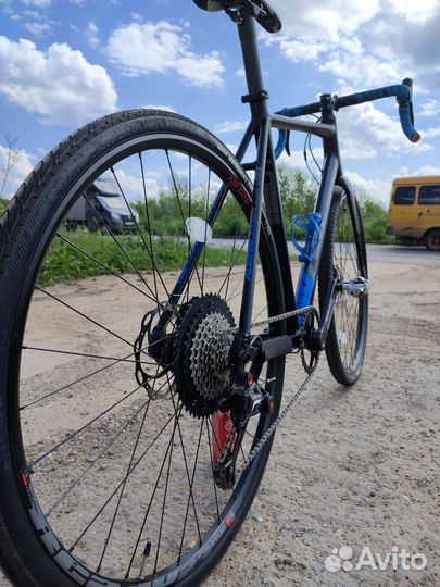 Гравийный велосипед кастом на раме Koozer CX5000