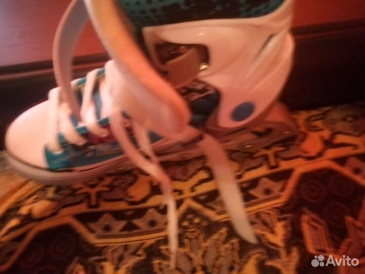 Роликовые коньки и сумка рюкзак