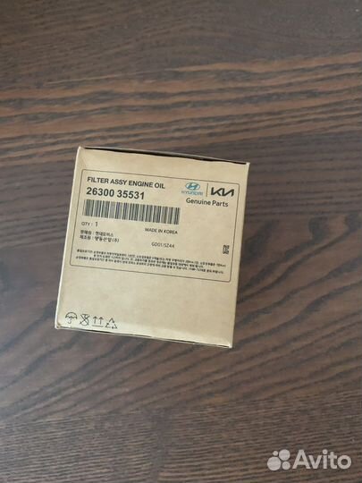 Масляный фильтр для Kia ceed