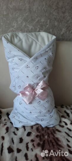 Новое Одеяло-конверт на выписку малыша