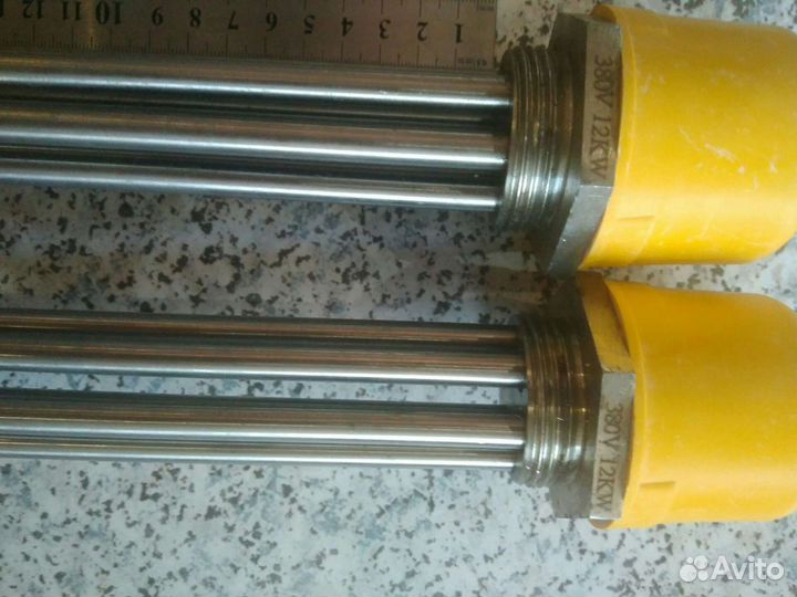 Тэн 12 кВт нерж. для пвк, перегонного куба самогон