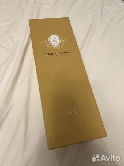 Коробка Louis roederer cristal