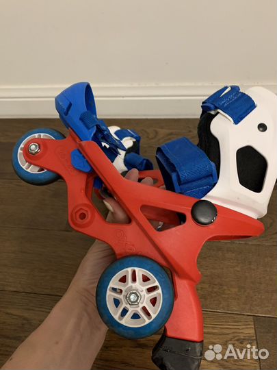 Ролики детские трехколесные 26-28 Oxelo