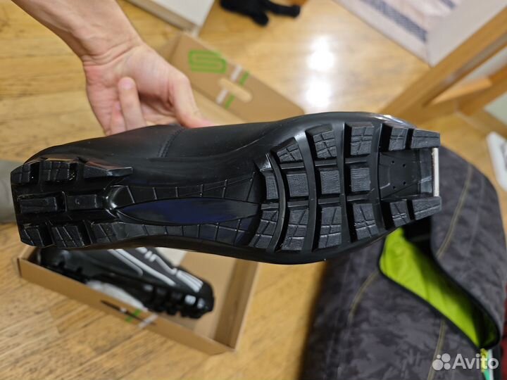 Лыжные ботинки spine NNN SMART (357) (черный) р.44