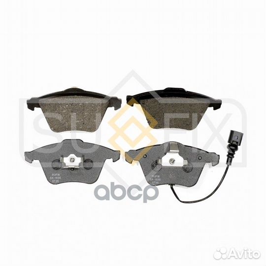 Колодки тормозные дисковые перед прав/лев S