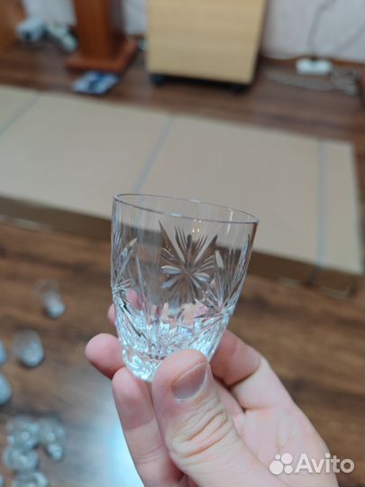 Рюмки хрусталь СССР 4 вида