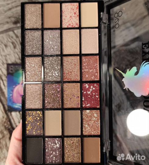 Тени для век. Палетка 12 цветов