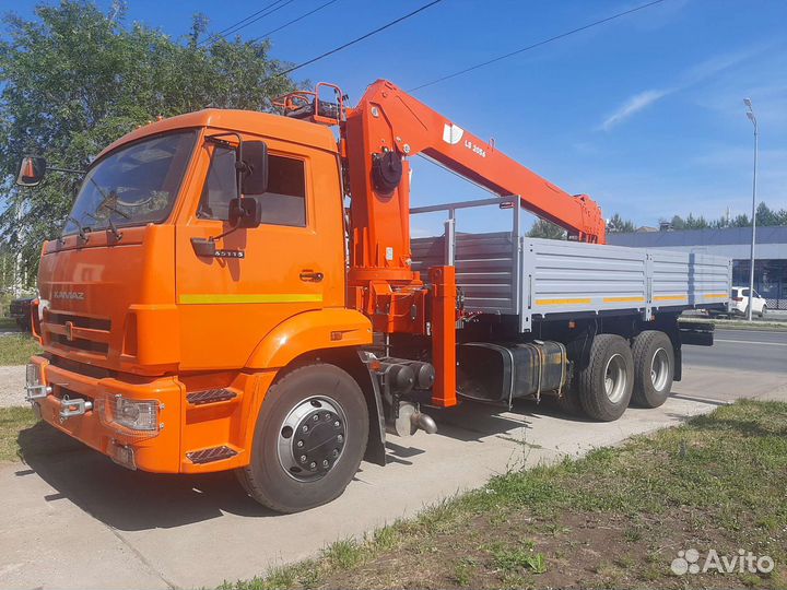 КамАЗ 65115 с КМУ, 2023