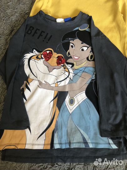 Ситшот лонгслив для девочки