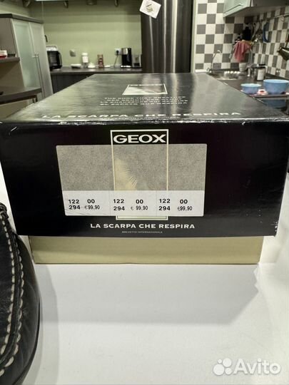 Мокасины geox 38