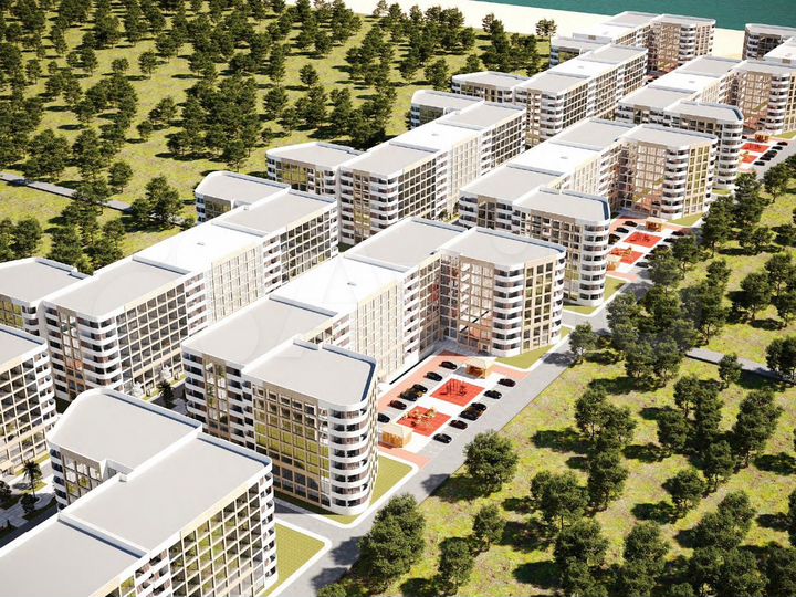 Апартаменты-студия, 33 м², 3/8 эт.