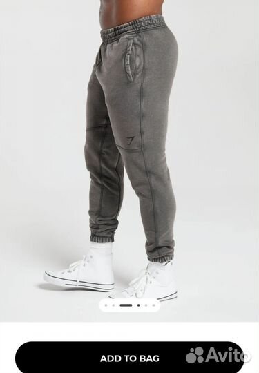 Gymshark heritage joggers М