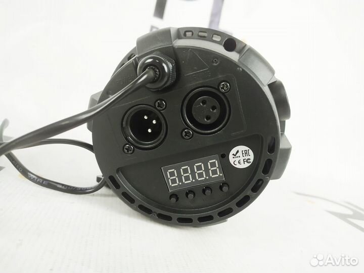 Светодиодный прожектор LED flat PAR 12X3W rgbw