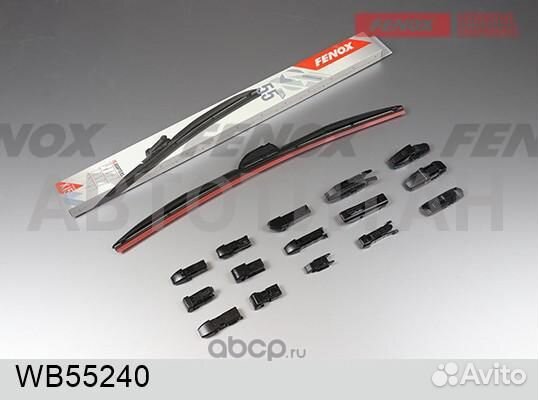 Щетка стеклоочистителя 55 см (22 ), гибридная, кре