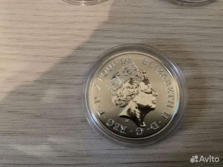 Робин Гуд серебряная монета