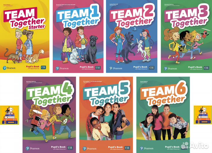 Team Together: Starter,1,2,3,4,5,6 (все уровни)