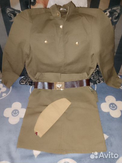 Военный костюм для девочки 152