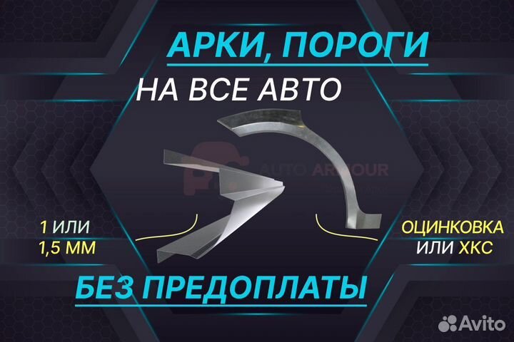 Арки BMW 3 серия E46 на все авто ремонтные