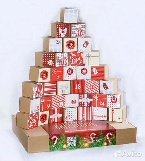 Адвент календарь новогодний