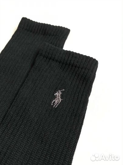 Polo ralph lauren носки 6 пар черные