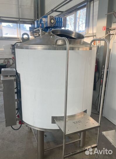 Пищеварочный котел для жидких продуктов с мешалкой